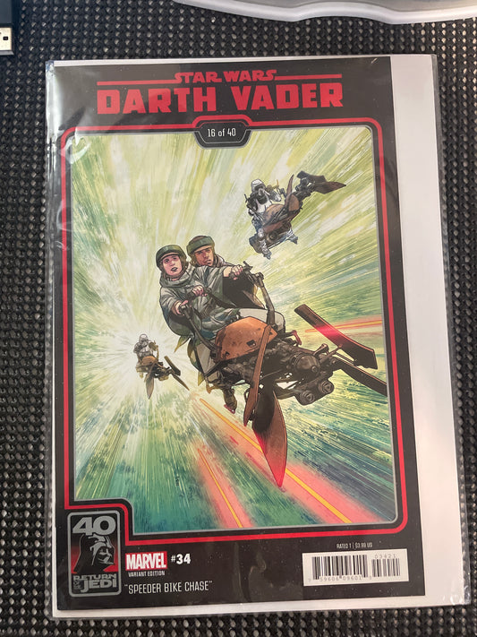 Darth Vader #34 Return Of The Jedi 40th Anniversary Chris Sprouse